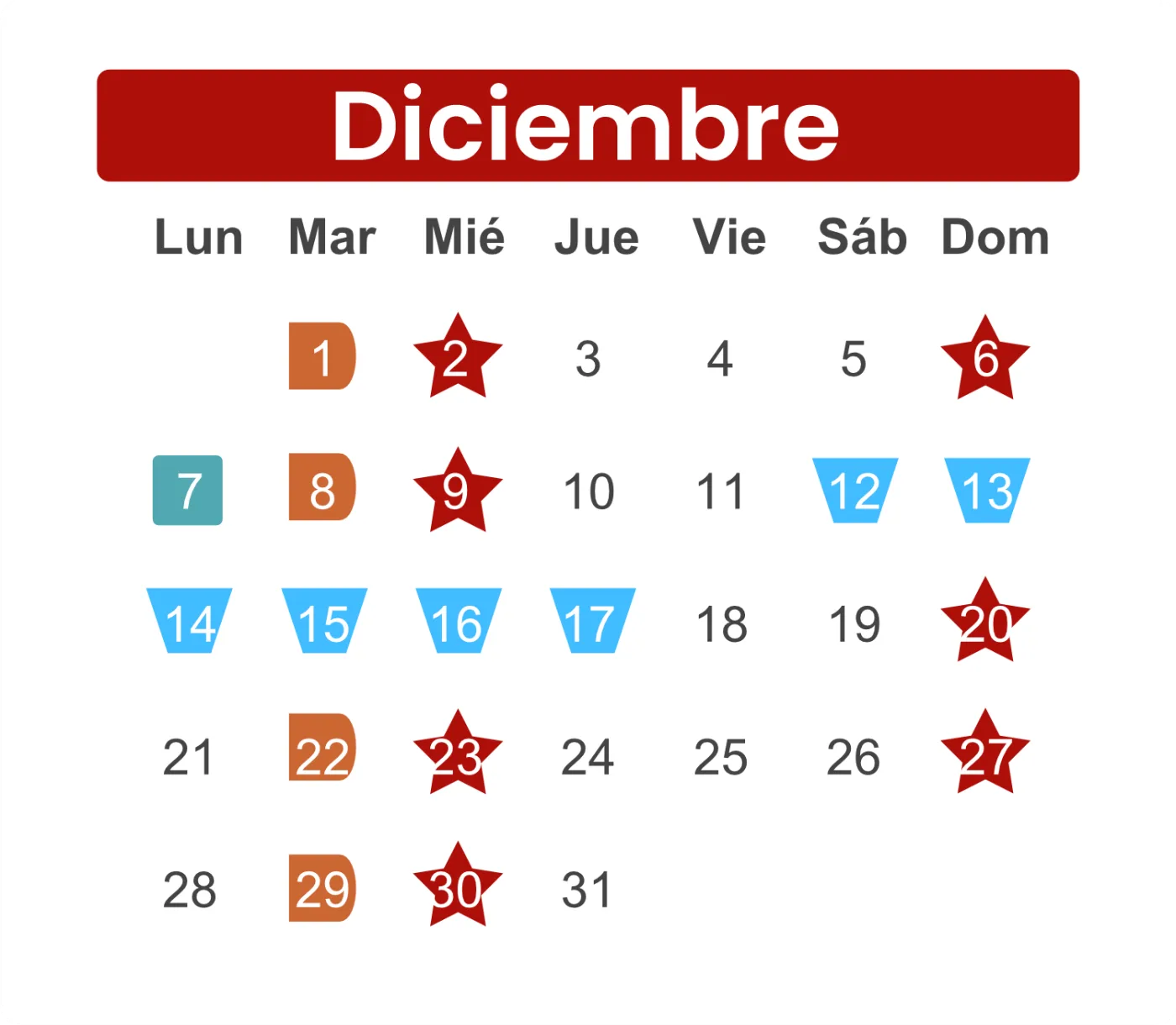Diciembre