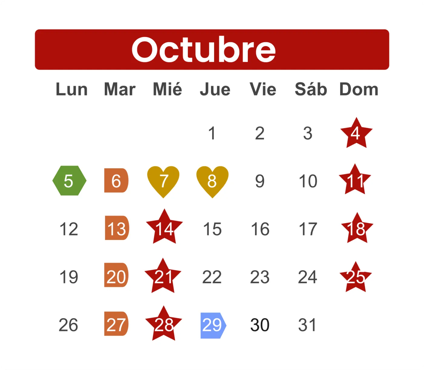 Octubre